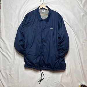 Nike Men's Navy Windbreaker Size xl